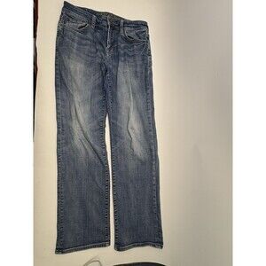 American Eagle Jeans Mens 30x32 Blue Slim Straight Medium Wash Stretch Denim